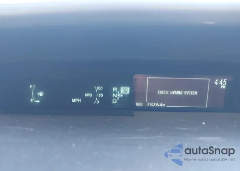 2010 Toyota Prius Iv z USA, uszkodzony, nr VIN JTDKN3DU5A0069857